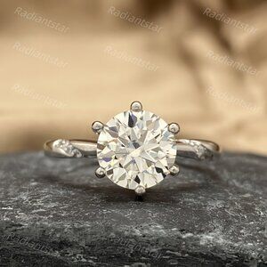 NEW Certified 2ct. t.w. Moissanite Band Ring